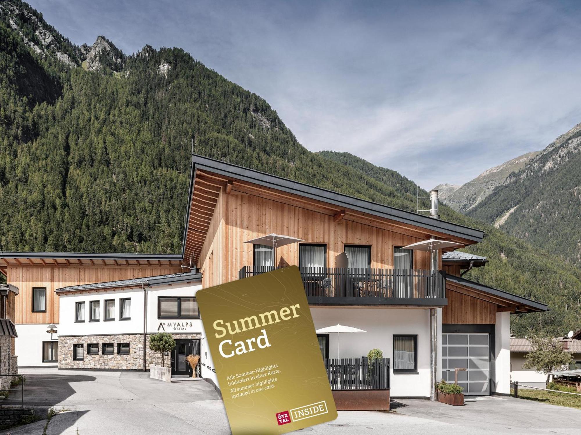 Myalps Oetztal Inklusive Wellness Apartment Umhausen Exterior photo